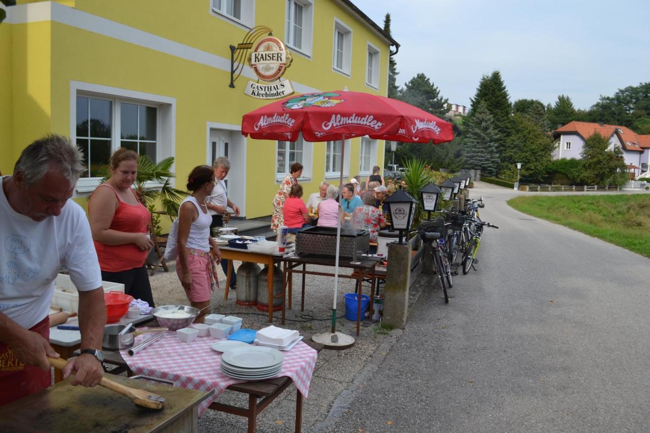 Gasthaus Kleebinder Haunoldstein Exterior foto